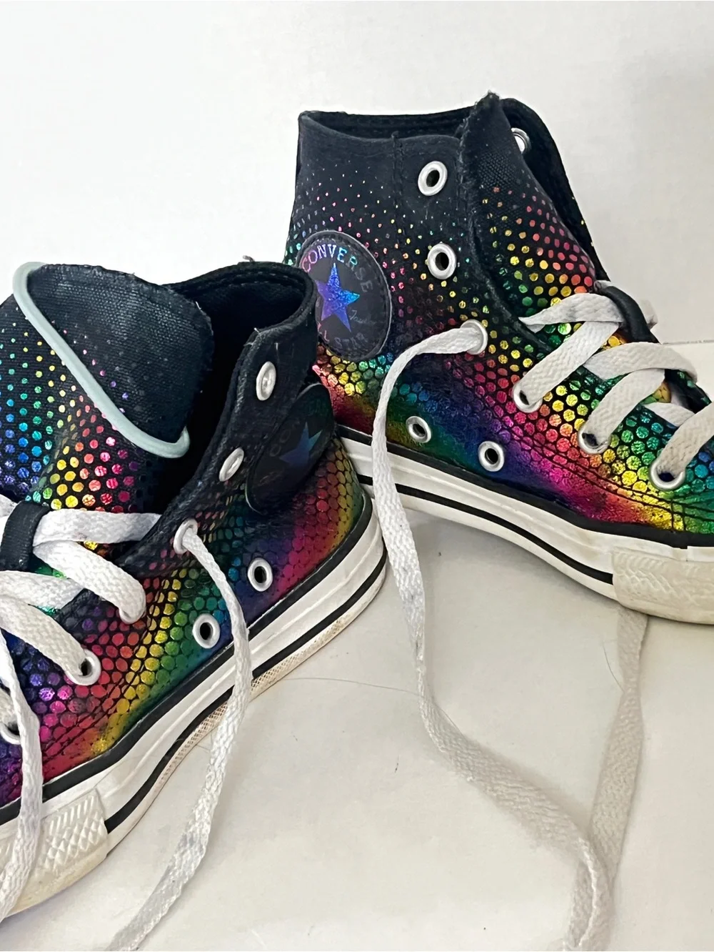 Kids high top converse size 13